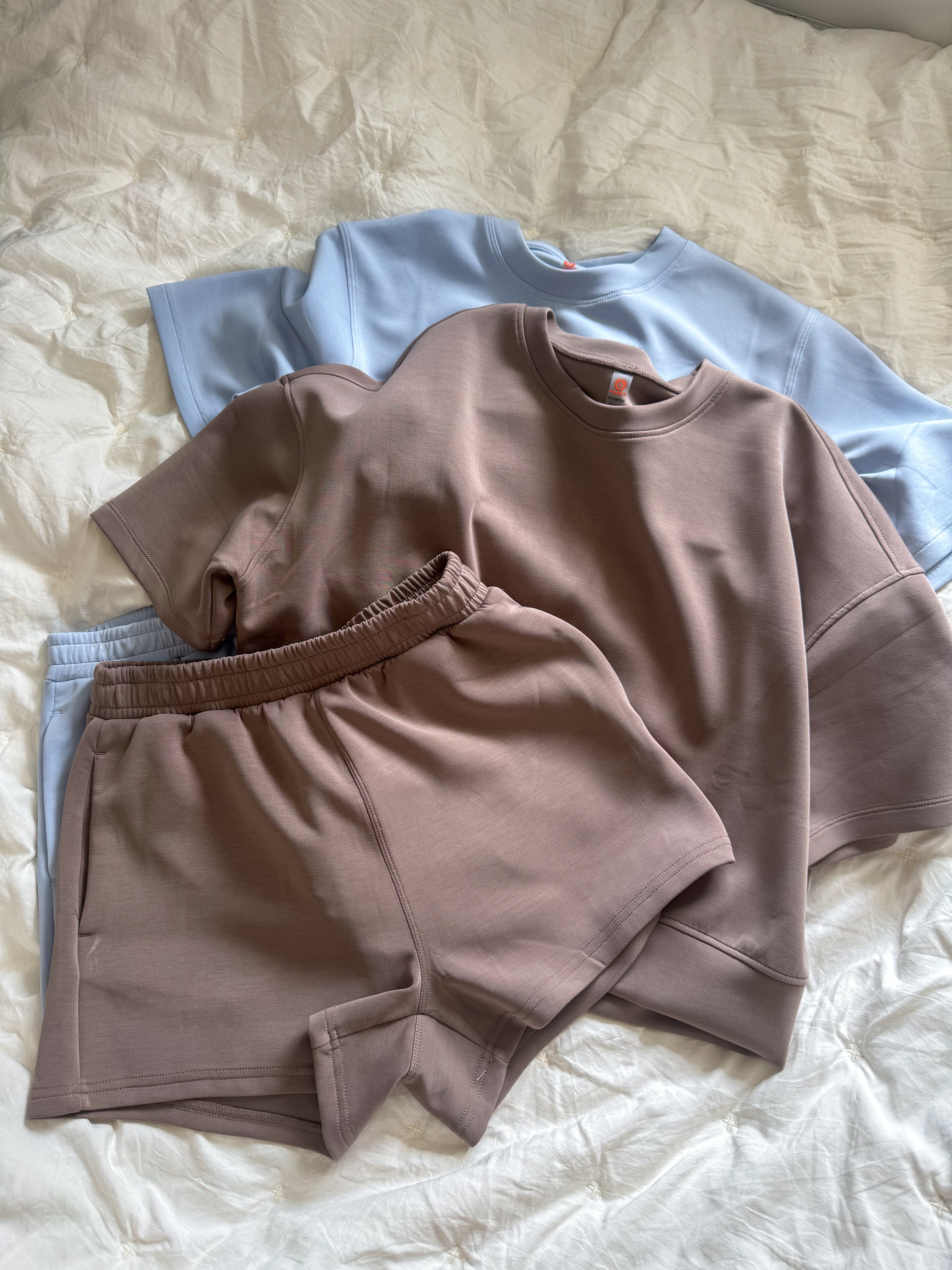 Layla Two Piece Scuba Lounge Set